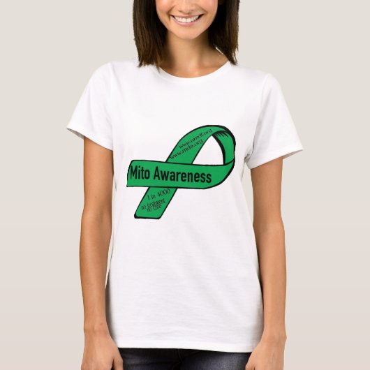 水戸のリボン Tシャツ (正面)