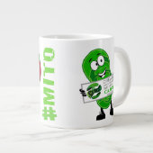 水戸の戦士が大好き ジャンボコーヒーマグカップ (正面右)