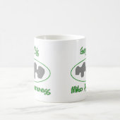 水戸の認識度のエネルギー危機 コーヒーマグカップ (中央)