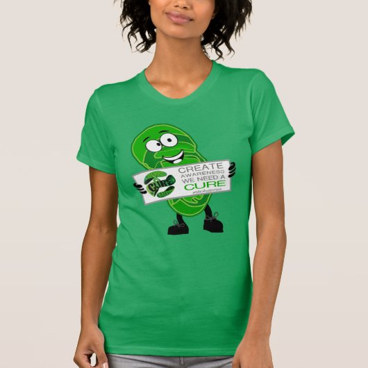 水戸は私達が治療を必要とする認識度を作成します Tシャツ (正面)