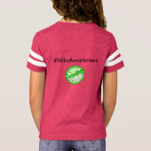 水戸クリエイト認識度WG NEED A CURE Tシャツ (裏面)