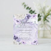 水手頃エレガント色薄紫花 (スタンド正面)