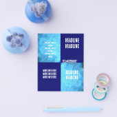 水抽象化 チラシ (シングル)