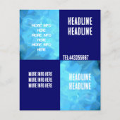 水抽象化 チラシ (正面)