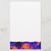 水抽象芸術1 便箋 (正面)