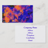 水抽象芸術1 名刺 (正面/裏面)