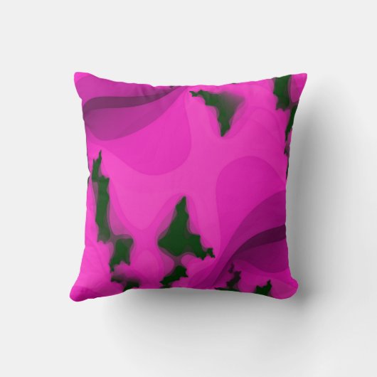 水抽象芸術 クッション (裏面)