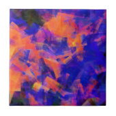 水抽象芸術 タイル (正面)