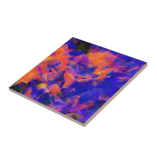 水抽象芸術 タイル (側面)