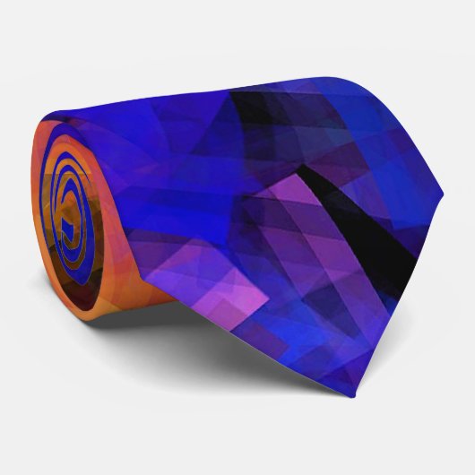 水抽象芸術 ネクタイ (ロール)