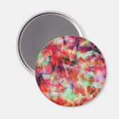 水抽象芸術 マグネット (正面/裏面)