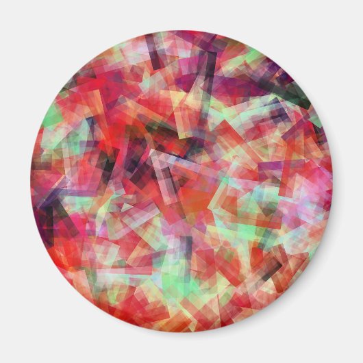 水抽象芸術 マグネット (正面)