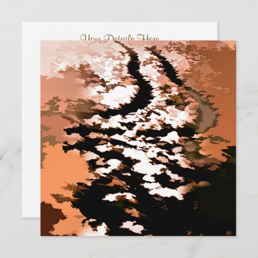 水招待状 (正面/裏面)