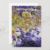 水招待状 (正面/裏面)