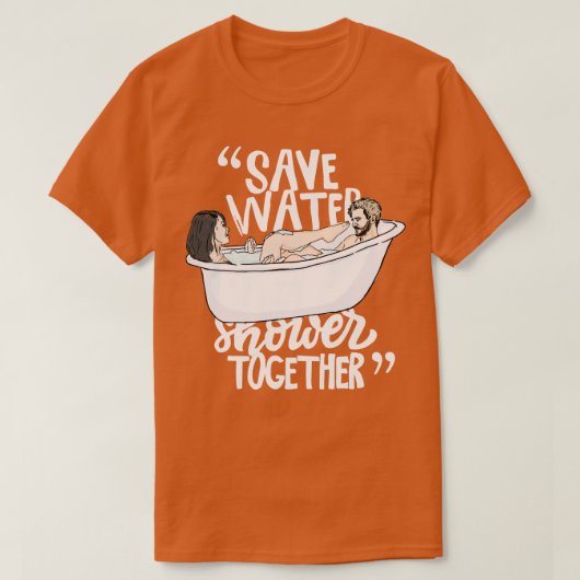 水救を浴びる Tシャツ (デザイン正面)