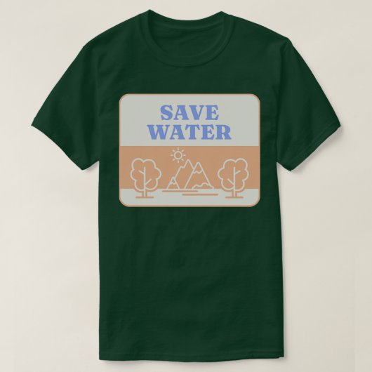 水救林環境 Tシャツ (デザイン正面)