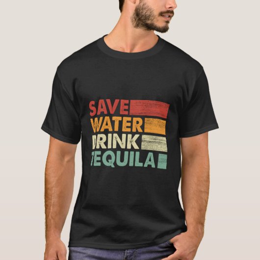 水救飲みテキラメキシコ Tシャツ (正面)