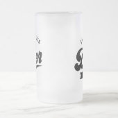 水救飲みビール父の日のギフトマグ フロストグラスビールジョッキ (中央)