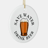 水救飲料ビール セラミックオーナメント (右)