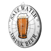 水救飲料ビール ダーツボード (正面右)