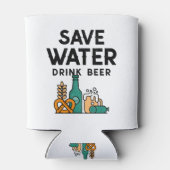 水救飲料ビール 缶クーラー (裏面)