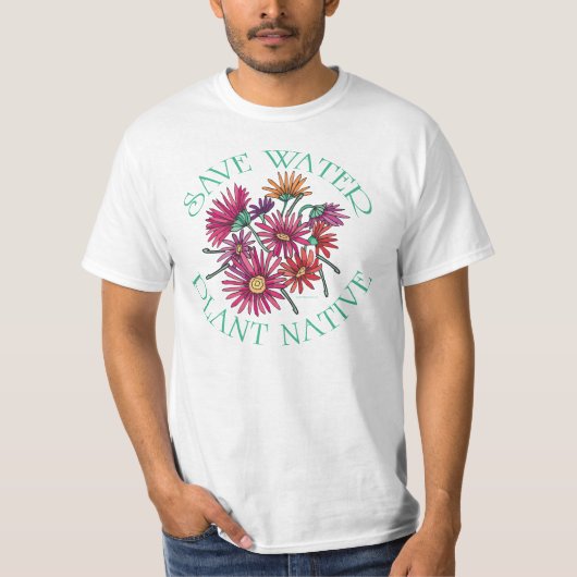 水救 – 植物先住民 Tシャツ (正面)