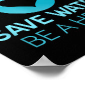 水救 – 英雄になる。水救環境 ポスター (角)