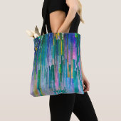 水数々の彩画 トートバッグ (クローズアップ)