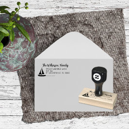 水族名の帆船 ラバースタンプ