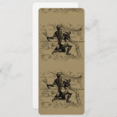 水族座の地図Hevelius 1690 on Taupe (正面/裏面)