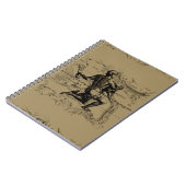 水族座の地図Hevelius 1690 on Taupe ノートブック (左側)