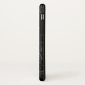 水族座ヘベリアス1690オンブラック Case-Mate iPhoneケース (裏面/左)