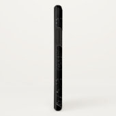 水族座ヘベリアス1690オンブラック Case-Mate iPhoneケース (裏面/右)