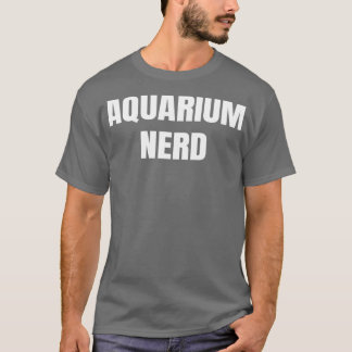 水族館おたくおもしろい魚好き Tシャツ