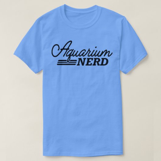 水族館おたく Tシャツ (デザイン正面)