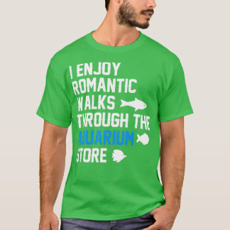 水族館おもしろいシャツアクアリウムギフトフィッシュフードラバーシェール Tシャツ