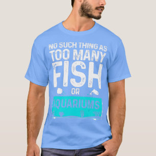 水族館おもしろいデザイン女子男性へ漁維持Aq Tシャツ