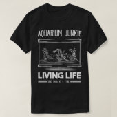 水族館じゅんきえリビングライフFisの1タンク Tシャツ (デザイン正面)