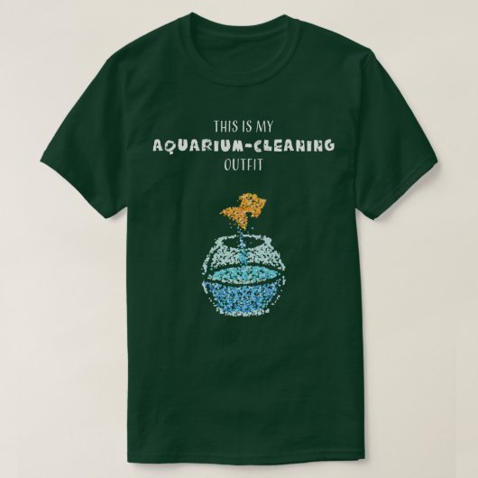 . .水族館で魚を釣る|過去記事 Tシャツ (デザイン正面)