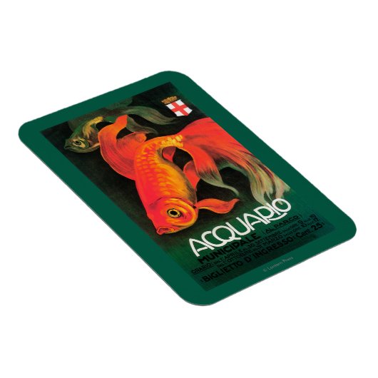 水族館と市立公園宣伝ポスター マグネット (右側)