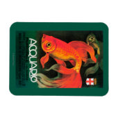 水族館と市立公園宣伝ポスター マグネット (横)