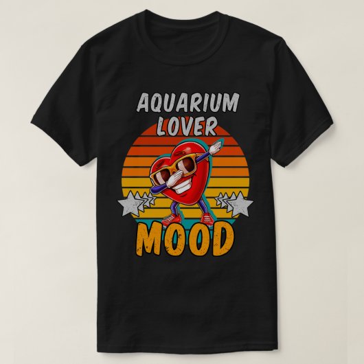 水族館の恋人ムード Tシャツ (デザイン正面)