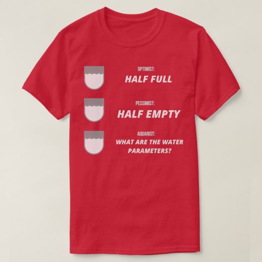 水族館の愛おもしろい者ギフト Tシャツ (デザイン正面)