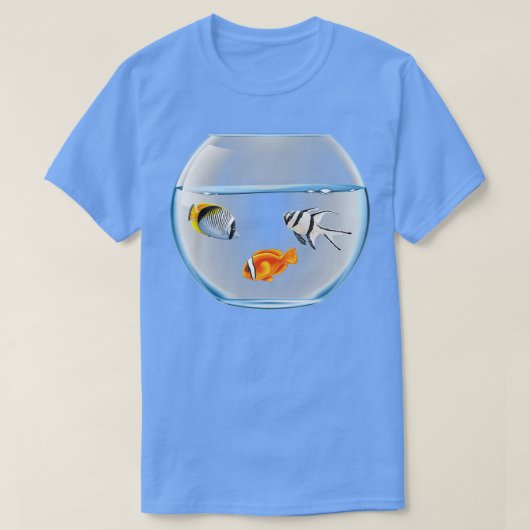 水族館の魚4 Tシャツ (デザイン正面)