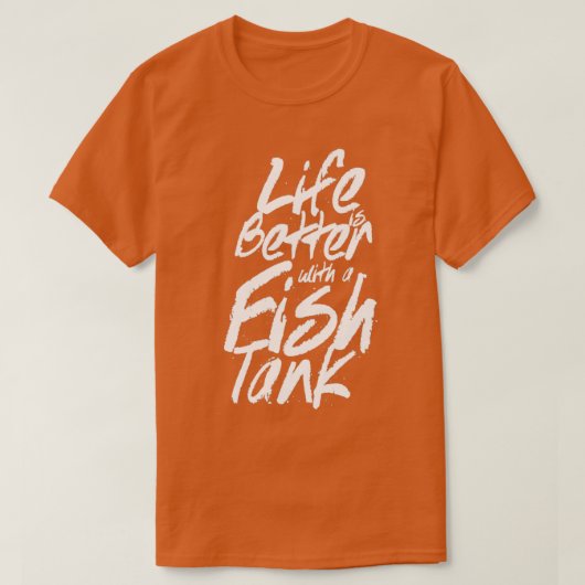 水族館のTシャツでクラシック生活が良い Tシャツ (デザイン正面)