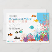水族館への招待 招待状 (正面)