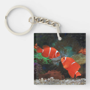 水族館をテーマにした水槽 キーホルダー