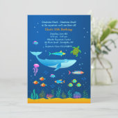 水族館アドベンチャーの招待状 招待状 (スタンド正面)