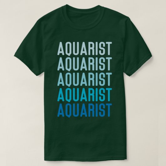 水族館オーナーフィッ保ズ Tシャツ (デザイン正面)
