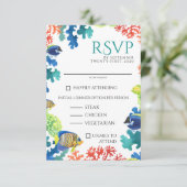 水族館カラフルの食の選択肢 出欠カード (スタンド正面)